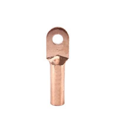 China Connect pure copper ENVI DT lugs of electrical power fittings end lug copper cable lug wire tin connecting terminal for sale