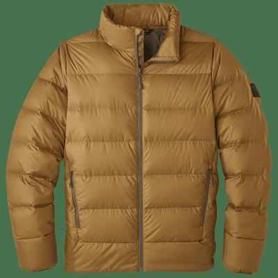 China QUICK DRY Best Selling Ultra Light Weight Mens Down Jacket Recycled PET PolyesterJacket for sale