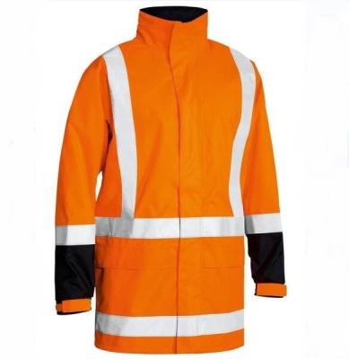 China Durable Custom Fully Taped Waterproof HI FORCE Road Safety Workwear Uniforms for sale