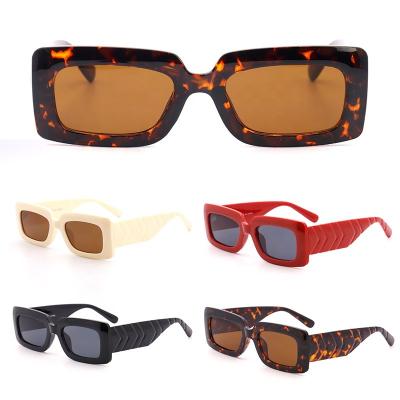 China 20 Years Experience Cheap Square Women's Brand Sunglasses Men Party Decoration Plastic Sun Glasses UV400 Girls Beach Travel Eyewear Factory Direct for sale