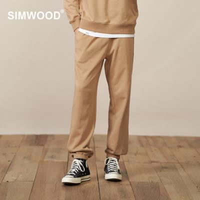 China Simwood Breathable 2022 Sweatpants For Men Wear Jogger Wholesale 340g Autumn Heavy Weight Drawstring Gym Bulk Casual Tracksuits Unisex Soft for sale