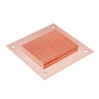 China High Heat Exchange Efficiency WellSunFan OEM ODM ODM Factory Customized Small Size Aluminum Case Heatsink Copper Heatsink for sale