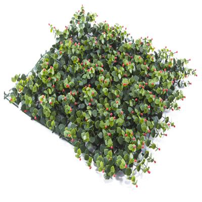 China Minzo Modern Plastic Expandable Artificial Landscape Leaves Fence for sale