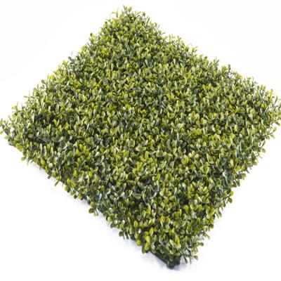 China Easily Assembled Artificial Landscape Ivy Leaves Foliage Garden Fence, Artificial Boxwood Panel Leaf Fence for sale