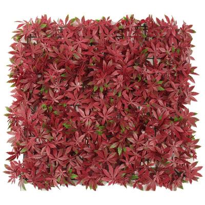 China PE MZ188005 Minzo Factory Sale UV Resistant Leaves Artificial Hedge Fence for sale