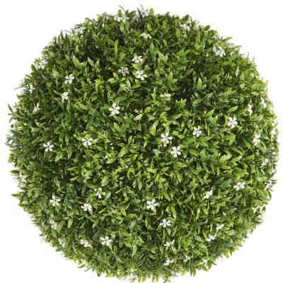 China Easily Assembled Artificial Ornamental Plants Boxwood Topiary Ball, Artificial Grass Ball Plastic for sale