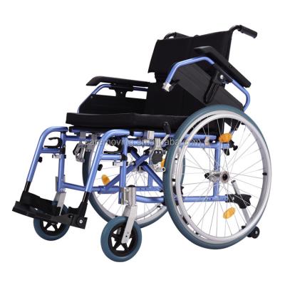 China Cheapest direct price aluminum alloy manufacturers ultra light wheelchair for sale for sale