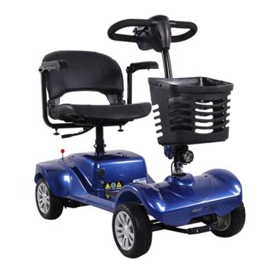 China Hot Sale 200W-500W 4 Wheel Unisex Disabled Mobility Scooter For Elderly With 7