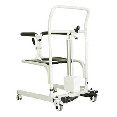 China 2021 Light Weight Multifunctional Electric Patient Transfer Lift Wheelchair With Commode for sale