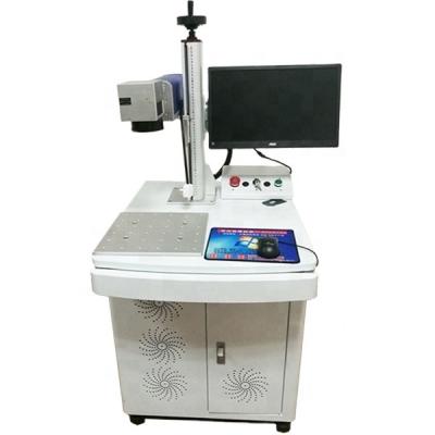 China Cheapest 20/30 Watt Fiber Laser Marking Machine Laser Wisely Used For Metal/Ear Tag/Pigeon Ring Laser Printer Level Customized for sale