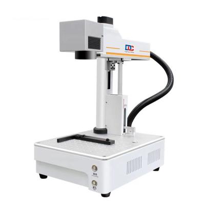 China Laser Marking Small Portable 20W Fiber Laser Marking Machine With Metal / Nonmetal Part Best Price for sale