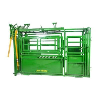 China Factory Pro-chute Galvanized Weighing Handling Used Squeeze Cattle Crush With Scale for sale