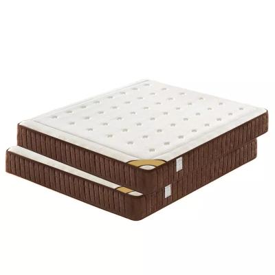 China Massage OEM King Queen Size Pocket Spring Sleeping Memory Foam Compressed Roll Up Bed Mattress for sale