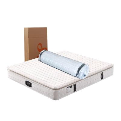 China Factory OEM/ODM Massage Roll Up Foldable Sleep Pouch Coil Soft For Hotel Spring Mattress In A Box for sale