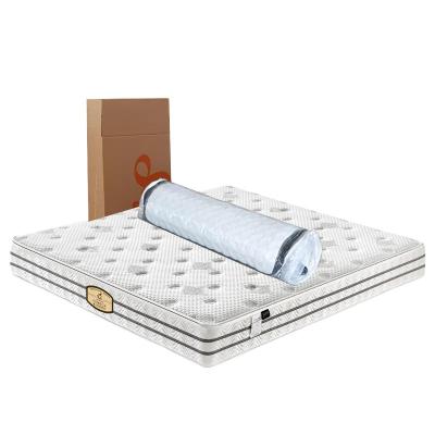 China Best Quality OEM/ODM King Queen Size Bed Memory Foam Bed Bases Massage Roll Up In Box For Sale for sale