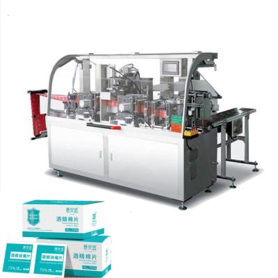 China Restaurant Wet Wipes Packaging Machine , mini packaging wet tissue packing machine for sale