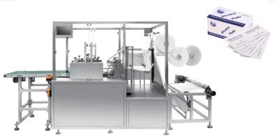 중국 물티슈를 새롭게 하는 고속도 자동 알코올 스웝 곤포기 판매용