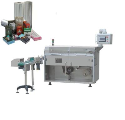 China Automatic Perfume Gift Box Cellophane Wrapping Machine 3d Cellophane Film Wrapping Machine for sale