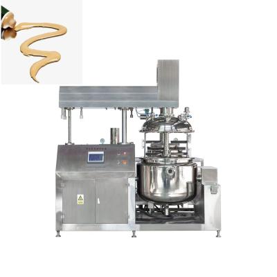 China 1000L High Capacity Cream Making Machine Vacuum Homogenizing Emulsifier Gel Mixing Machine for sale