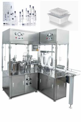 China Plastic pre filled syringe filling machine 10 ml pre-filling syringe machine for sale