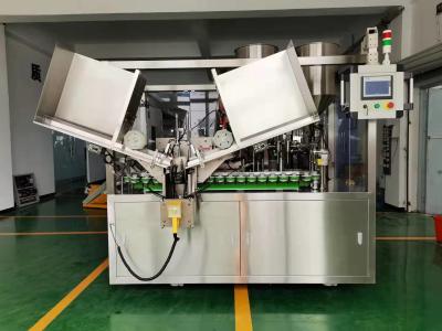 China Goedkope automatische gelamineerde buismachine/tandpasta-buisvulmachine-verzegelmachine/cosmetische crèmebuisvulmachine Te koop