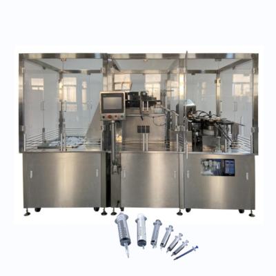 China Good quality high speed prefilled double heads syringe filling machine for sale