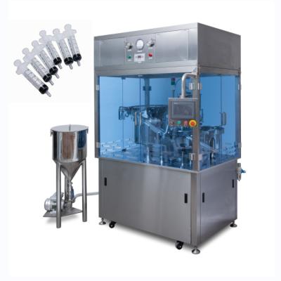 China Syringe Filling Machine Automatic Plastic Syringe Filling Capping Machine Gel Prefilled Syringes Filling Machine for sale