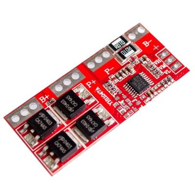 China 4S 30A 18650 Li-ion Lithium Battery Charger Protection Board 14.4V 14.8V 16.8V 4S BMS 4S 30A Li-ion Lithium Battery for sale