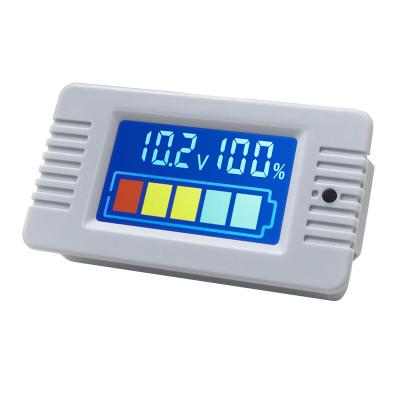 China PZEM-023 0-100v Color Digital LCD Voltmeter Panel Meter Electric Battery Tester Multifunction Lithium Lead Acid Battery Meter for sale