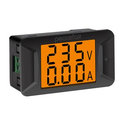 China Peacefair Single Phase AC 400V 100A Multi-Function Ammeter Voltmeter Multi-Function Digital Voltmeter Electronic Newcomer PZEM-026 for sale