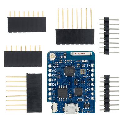 China Other WEMOS D1 Mini Pro 4M 16M Bytes External Antenna NodeMCU Connector Based ESP8266 ESP-8266EX CP2104 WIFI Development Board Mic for sale