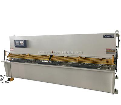 China Metal Sheets Length Cutting QC12Y 6x2500 Swing Beam Type Sheet Metal Cutting Hydraulic Shear Machine for sale