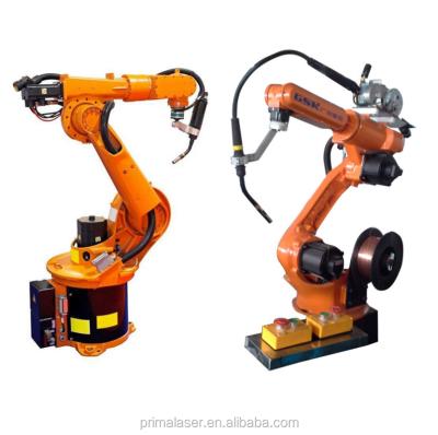 China Cutting Metal Materials Arc Welding 6 Axis Robot Machine With 2 Years Warranty for sale