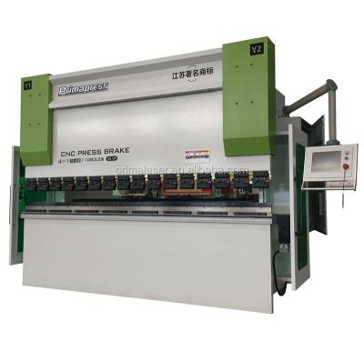 China Hotels High Quality 3200mm 4 Axle Hydraulic Press Brake With X Y1 Y2 Axes CNC Crowning 63t Press Brake for sale