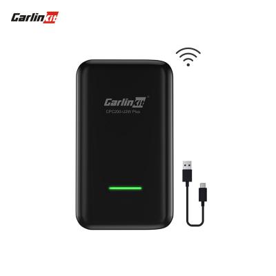 China Carlinkit 3.0 U2W wireless carplay adapter for OEM factory wired carplay to wireless TPC-OEM-BK for sale