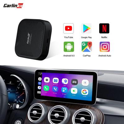 China Full Wireless Android/Carplay system; Android wifi car game usb AI box android auto system android multimedia video box Youtube Netflix Carlinkit for sale