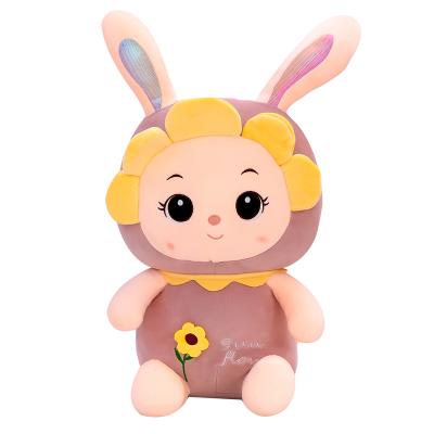 China New Custom Stuffed Animal Soft Cute Baby Plush Toy Rabbit Soft Toy for sale