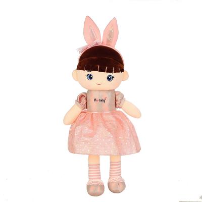 China Good Quality Plush Cotton Girls Gifts Soft Toy Kawaii Plush Baby Girls Stuffed Doll for sale