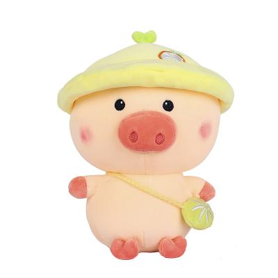 China Brand New High Quality Stuffed Pig Shape Plush Toy With Backpack for sale