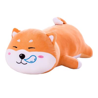 China Wholesale Soft Stuffed Plush Dog Toys Plush Pillow Soft Animal Toys Soft Stuffed Dog for sale