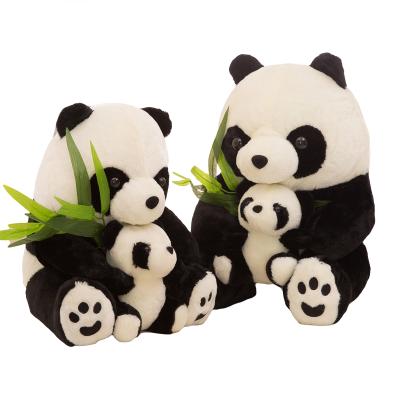 China Wholesale Good Price Plush Soft Toys Eating Bamboo Panda Plush Toy for sale