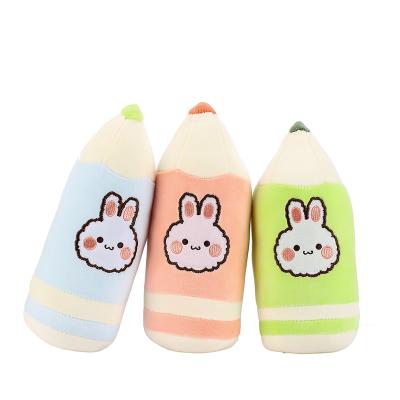 China Plush Chinese Sale Wholesale Prices Pencil Shape Plush Toy For Kid Gift for sale