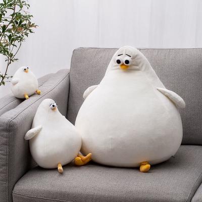 China Hot Selling High Quality Funny Instagram Funny Seagull Stuffed Plush Toys Instagram Fat for sale