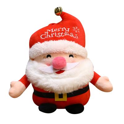 China Wholesale Christmas Cute Animal Factory Cute Santa Claus Doll And Reindeer Stuffed Plush Toy For Kids Bedtime Toys for sale