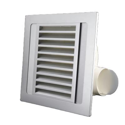 China Hotels Household Plastic Ceiling Mounted Pipe Extractor Suction Bathroom Exhaust Ventilation Fan for sale