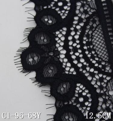 China Viable Black Lace Trim 5