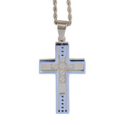 China Custom Charm Jewelry Religious Stainless Steel Pendant Necklace for sale