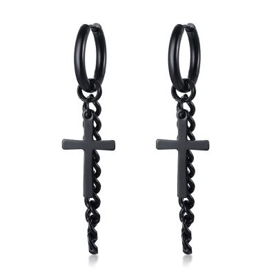 China CLASSIC Fashion Long Chain Earring in Stainless Steel Earring Jewelry for sale