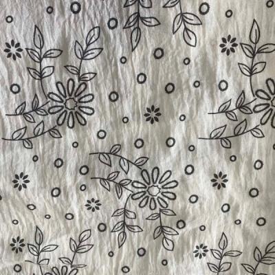 China Shrink-Resistant Printing Quality Assurance Customization Designer Chiffon Cey Foam Fabric for sale