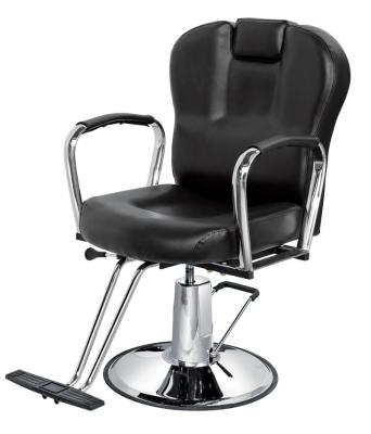 China Fast Shipping Cheap Modern Ready Stock Salon Furniture Barber Chair Equipment Aluminum Metal Hairdressing Chairs for sale